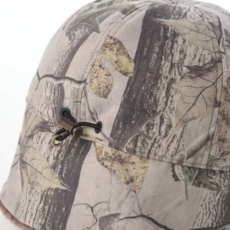 ステットソンのキャップ LEAF MOUNTAIN CAP（リーフ マウンテンキャップ） SE833 グレー×グレージュ