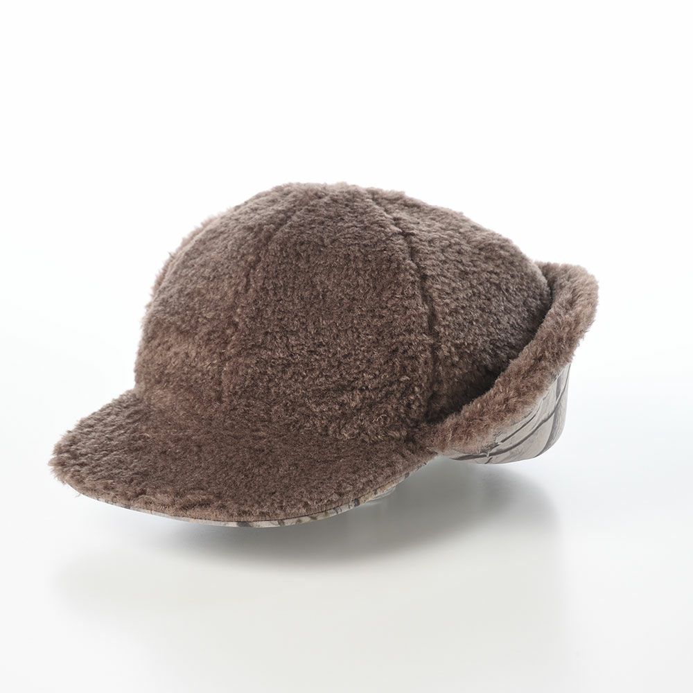 ステットソンのキャップ LEAF MOUNTAIN CAP（リーフ マウンテンキャップ） SE833 グレー×グレージュ