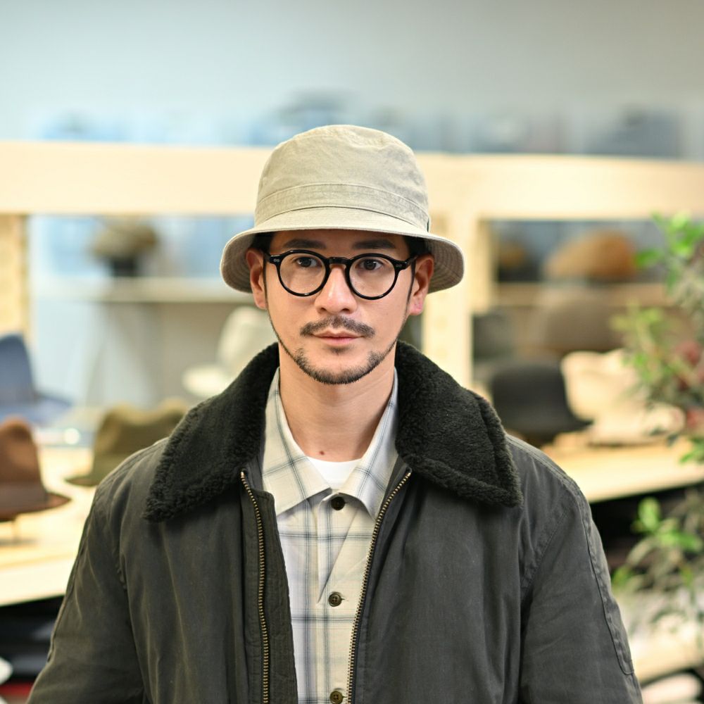 ステットソンの布帛ソフトハット COTTON OVERDYE WASHED HAT（コットンオーバーダイウォッシュドハット） SE076 オリーブ