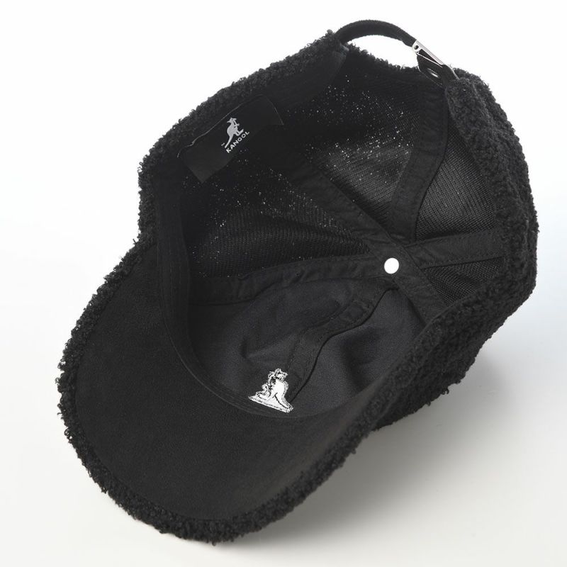 カンゴールのキャップ SMU SHEEP FUR BASEBALL（シープファー ベースボール） ブラック