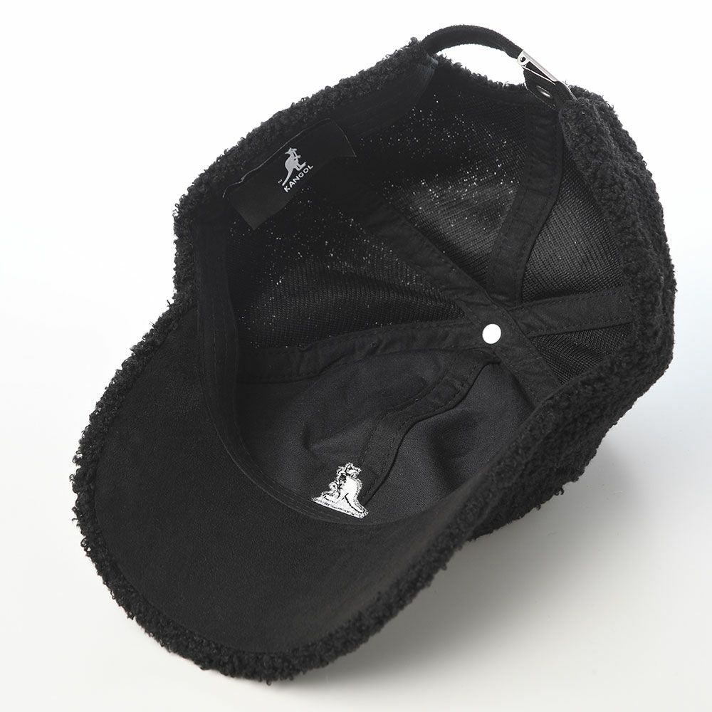 カンゴールのキャップ SMU SHEEP FUR BASEBALL（シープファー ベースボール） ブラック