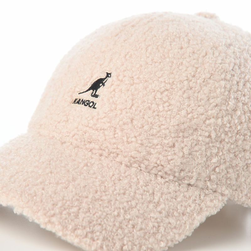 カンゴールのキャップ SMU SHEEP FUR BASEBALL（シープファー ベースボール） アイボリー