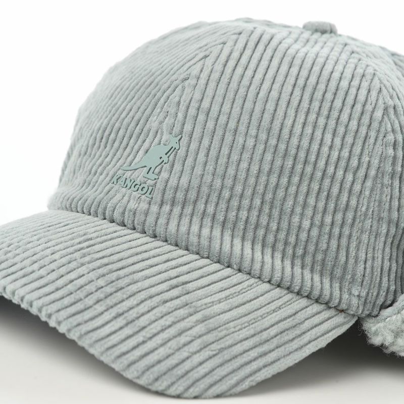 カンゴールのキャップ COZY CORD EARFLAP BB（コージーコード イヤーフラップ） セージグリーン