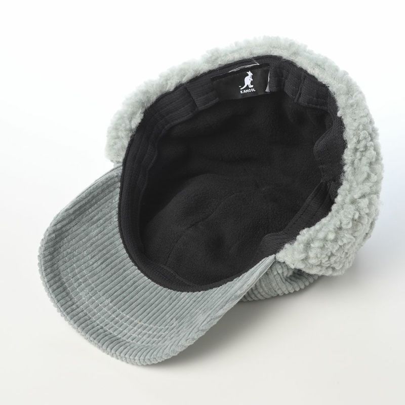 カンゴールのキャップ COZY CORD EARFLAP BB（コージーコード イヤーフラップ） セージグリーン