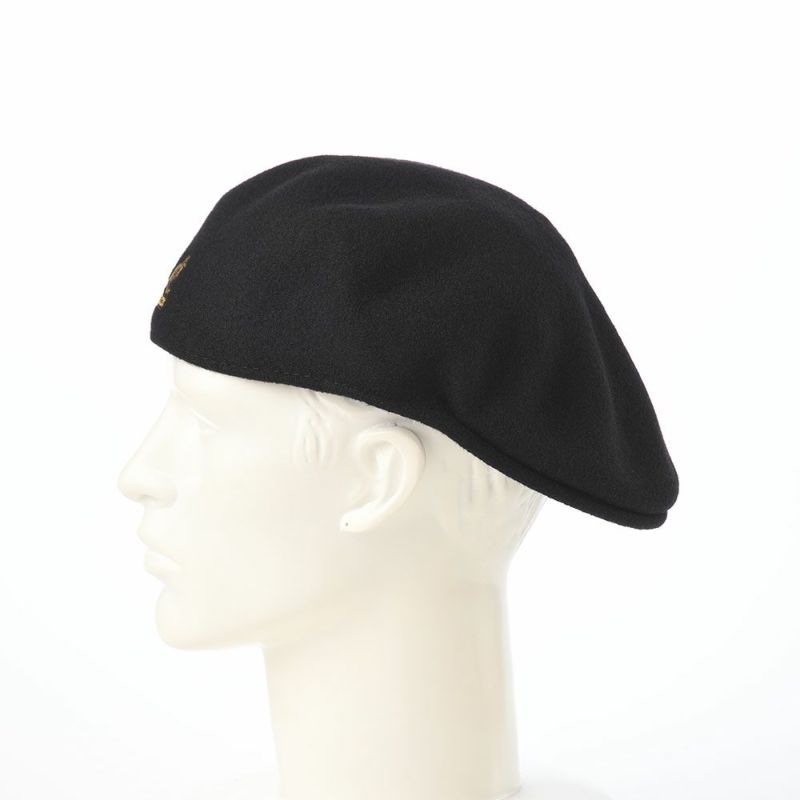 カンゴールのハンチング WOOL 504（ウール） ブラックゴールド