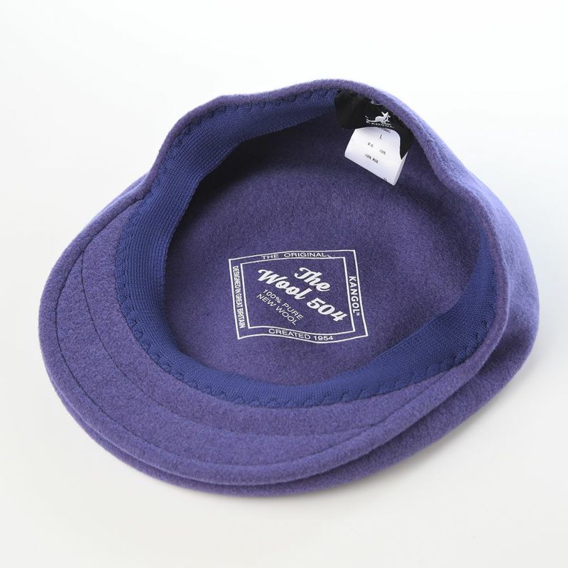 カンゴールのハンチング WOOL 504（ウール） ヘイジーインディゴ