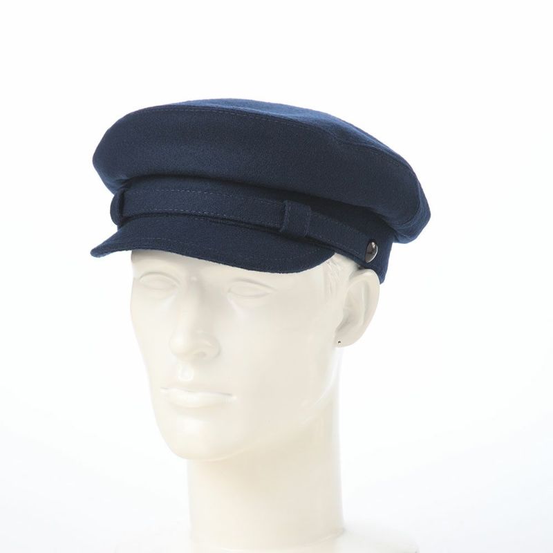 ステルコフスキーのマリンキャップ Maciejowka Wool（マチェヨフカ ウール） ネイビー