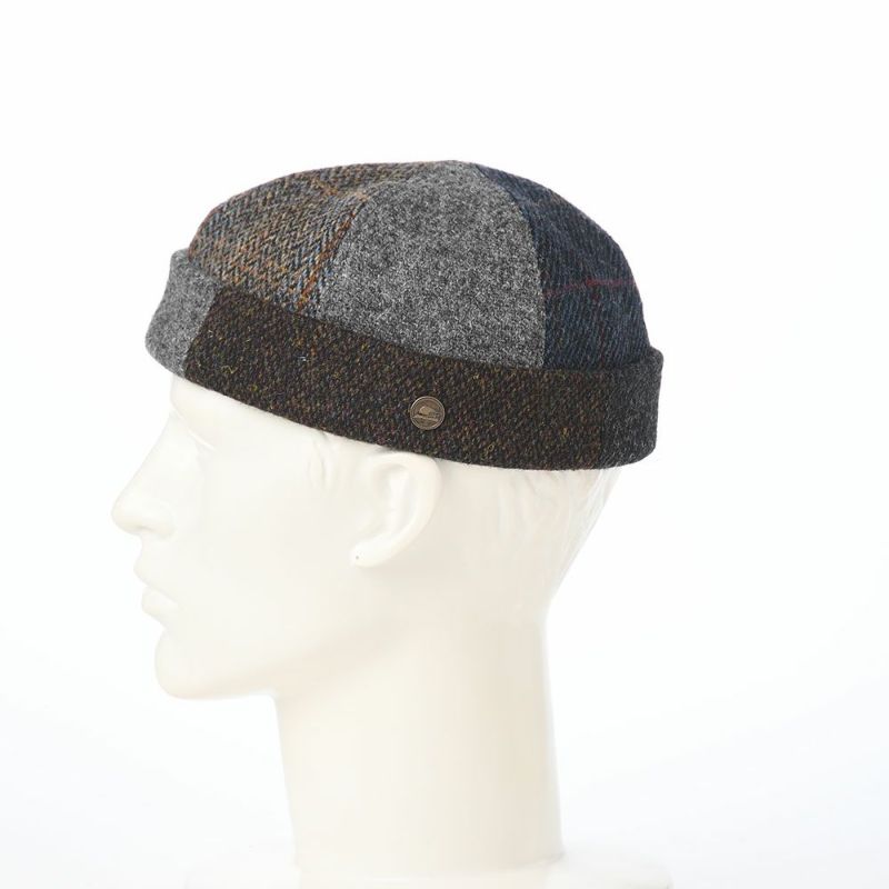 ステルコフスキーのロールキャップ Dockers Harris Tweed（ドッカーズ ハリスツイード） ミックス