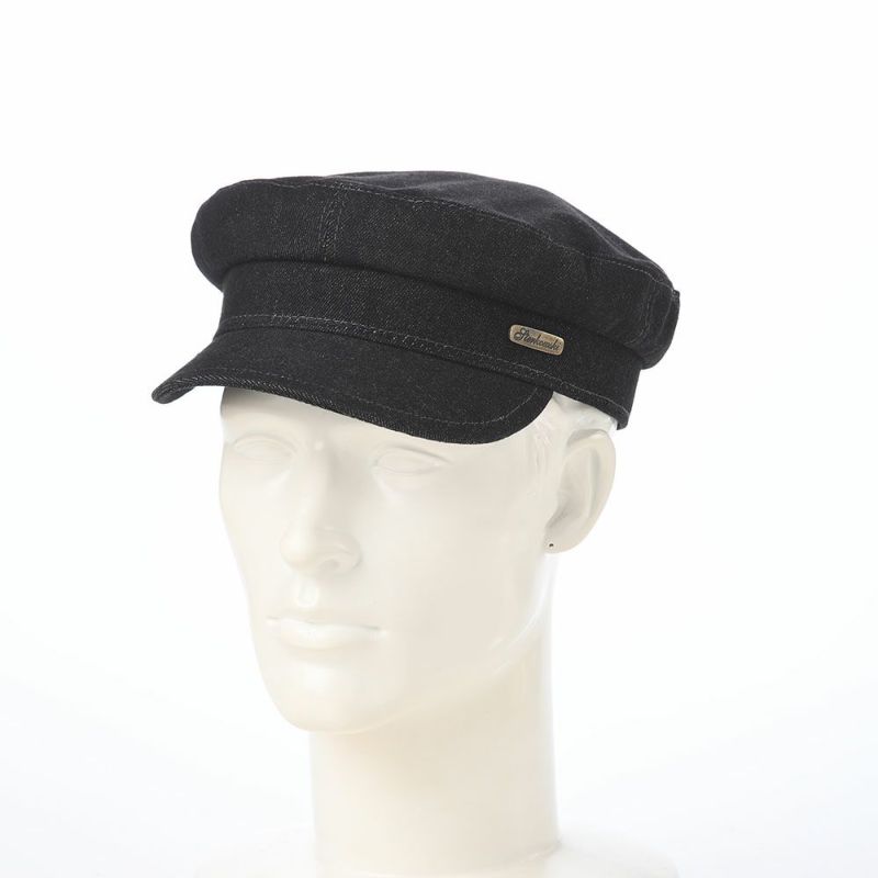 ステルコフスキーのマリンキャップ Trawler Denim（トローラー デニム） ブラック
