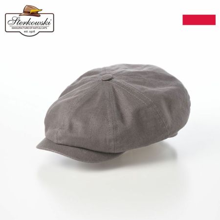 ステルコフスキーのハンチング Rowdy Linen Hunting（ラウディ リネンハンチング） グレー