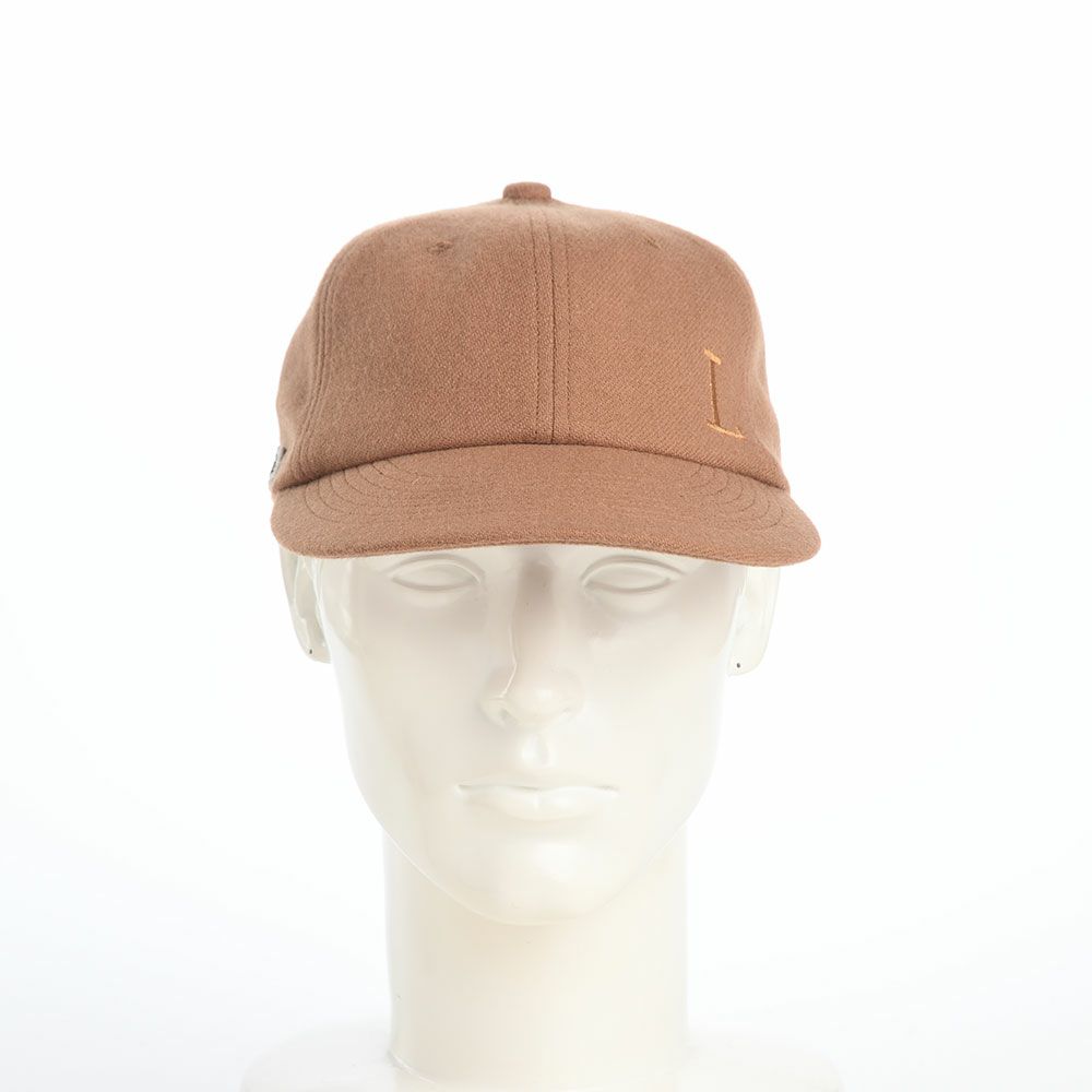 ラコステのキャップ FLANNEL CAP（フランネルキャップ） L1384 キャメル