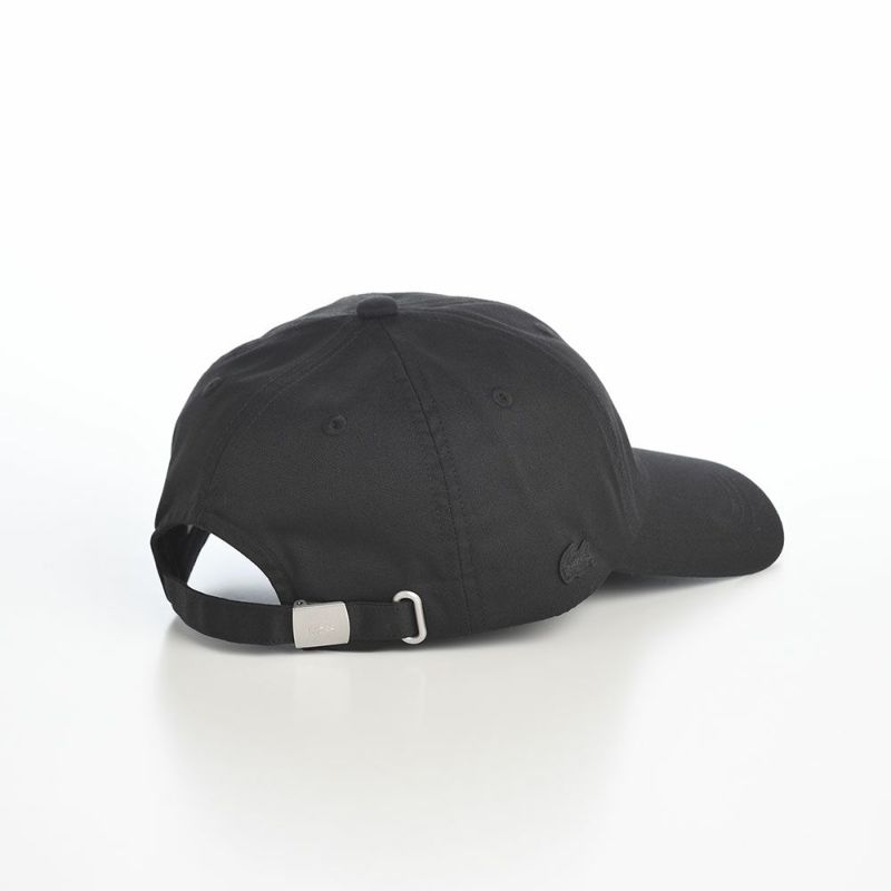 ラコステのキャップ TONE ON TONE EMB CAP（トーンオントーン エンブロイダリー キャップ） L7152 ブラック