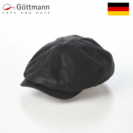 ゴットマンのキャスケット Kingston Calf Leather（キングストン カーフレザー） G2332492 ブラック