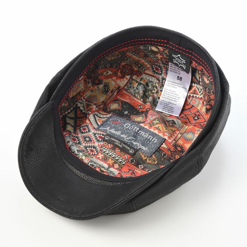 ゴットマンのキャスケット Kingston Calf Leather（キングストン カーフレザー） G2332492 ブラック