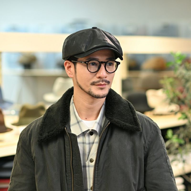 ゴットマンのキャスケット Kingston Calf Leather（キングストン カーフレザー） G2332492 ブラック