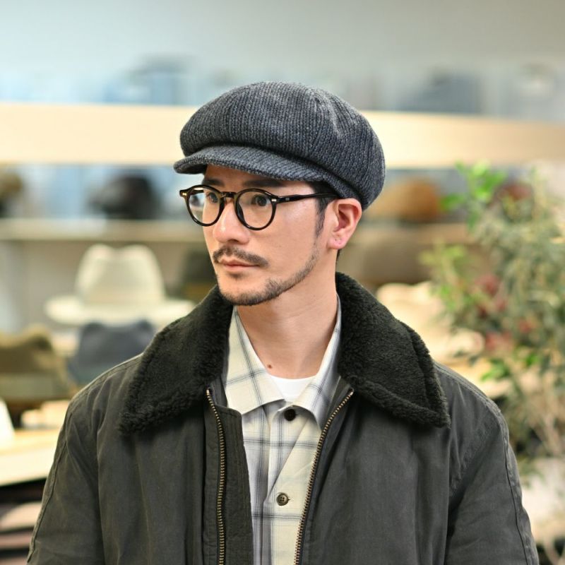 ゴットマンのキャスケット Mason Cashmere Mix（メイソン カシミヤ ミックス） G2698713 ブルー