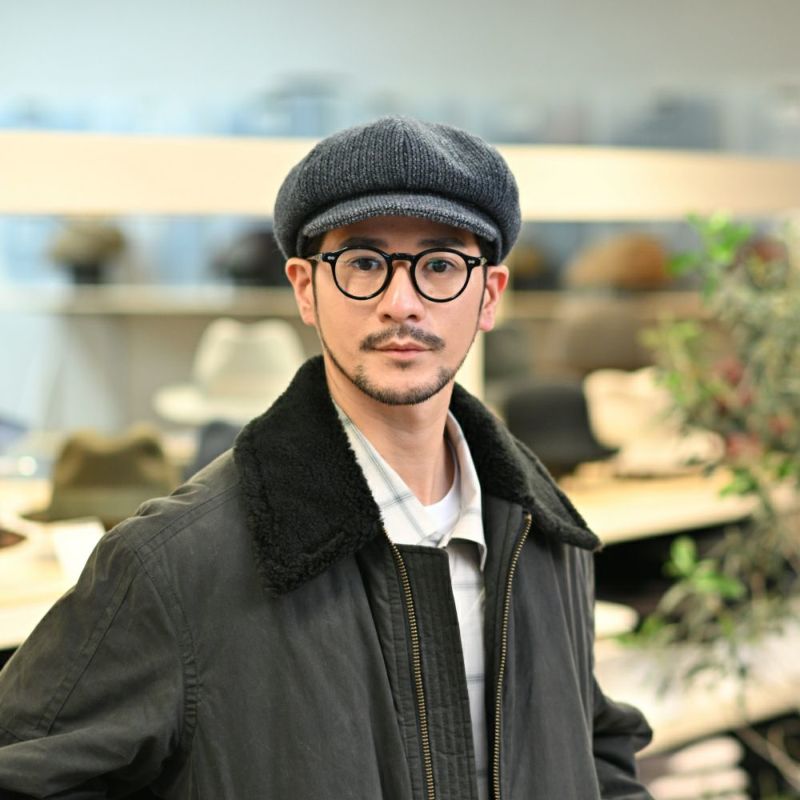 ゴットマンのキャスケット Mason Cashmere Mix（メイソン カシミヤ ミックス） G2698713 ブルー