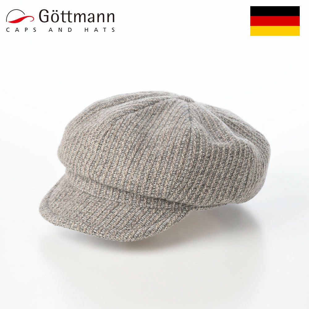 ゴットマンのキャスケット Mason Cashmere Mix（メイソン カシミヤ ミックス） G2698713 グレーベージュ
