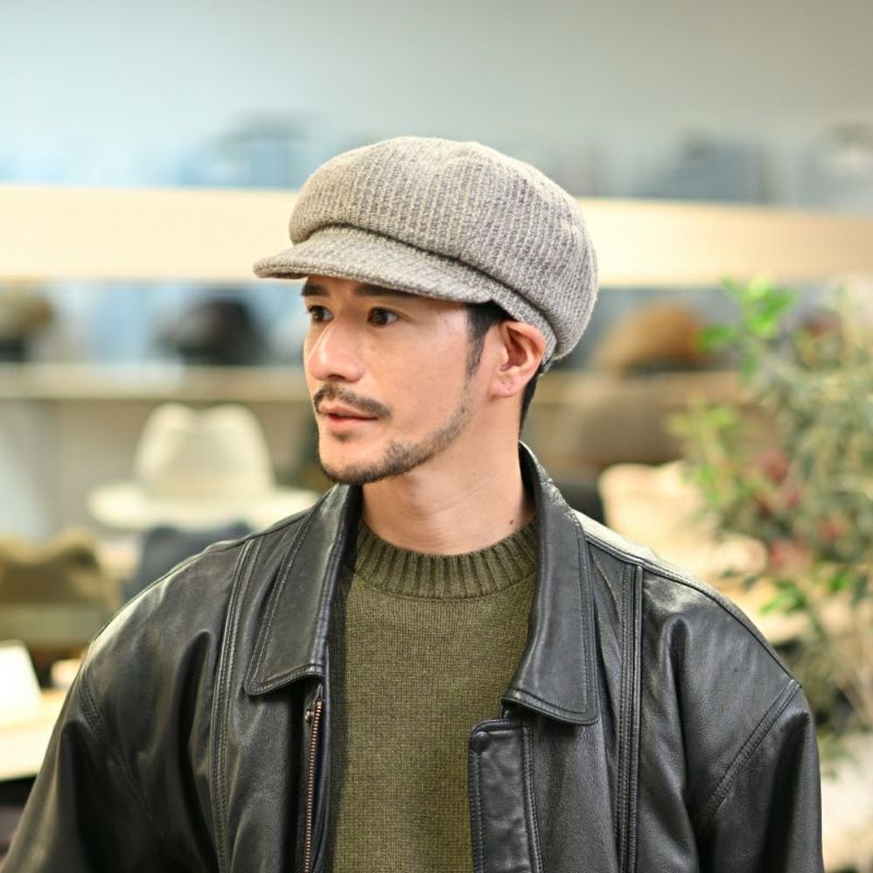 ゴットマンのキャスケット Mason Cashmere Mix（メイソン カシミヤ ミックス） G2698713 グレーベージュ