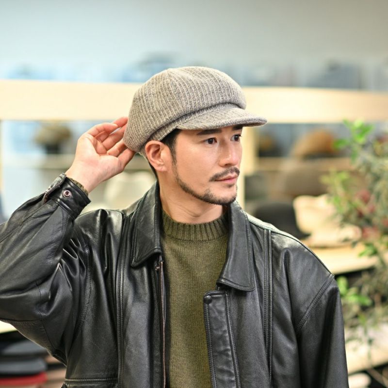 ゴットマンのキャスケット Mason Cashmere Mix（メイソン カシミヤ ミックス） G2698713 グレーベージュ