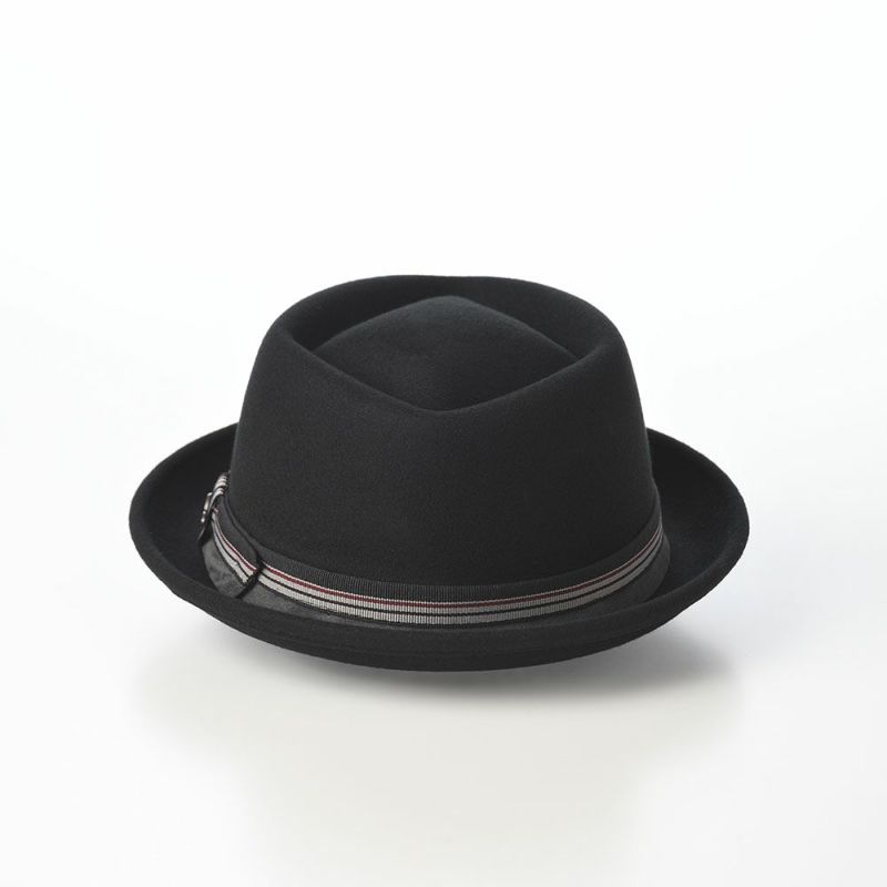 ゴットマンのフェルトハット Leather Ribbon Wool Hat（レザーリボン ウールハット） G12375 ブラック