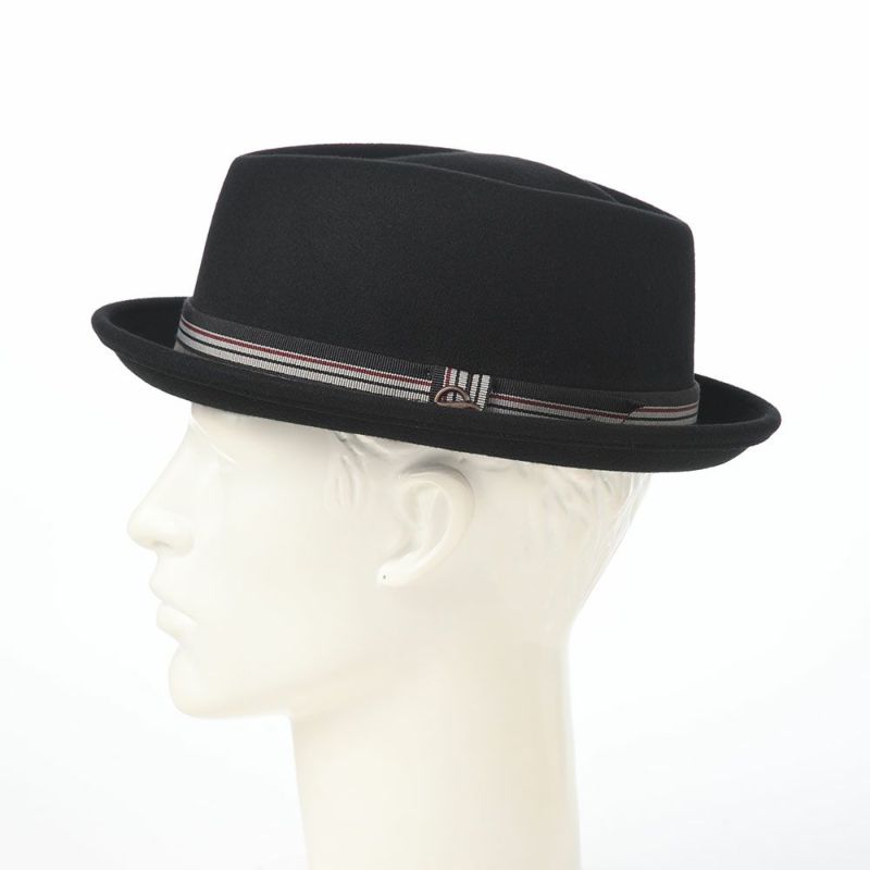 ゴットマンのフェルトハット Leather Ribbon Wool Hat（レザーリボン ウールハット） G12375 ブラック