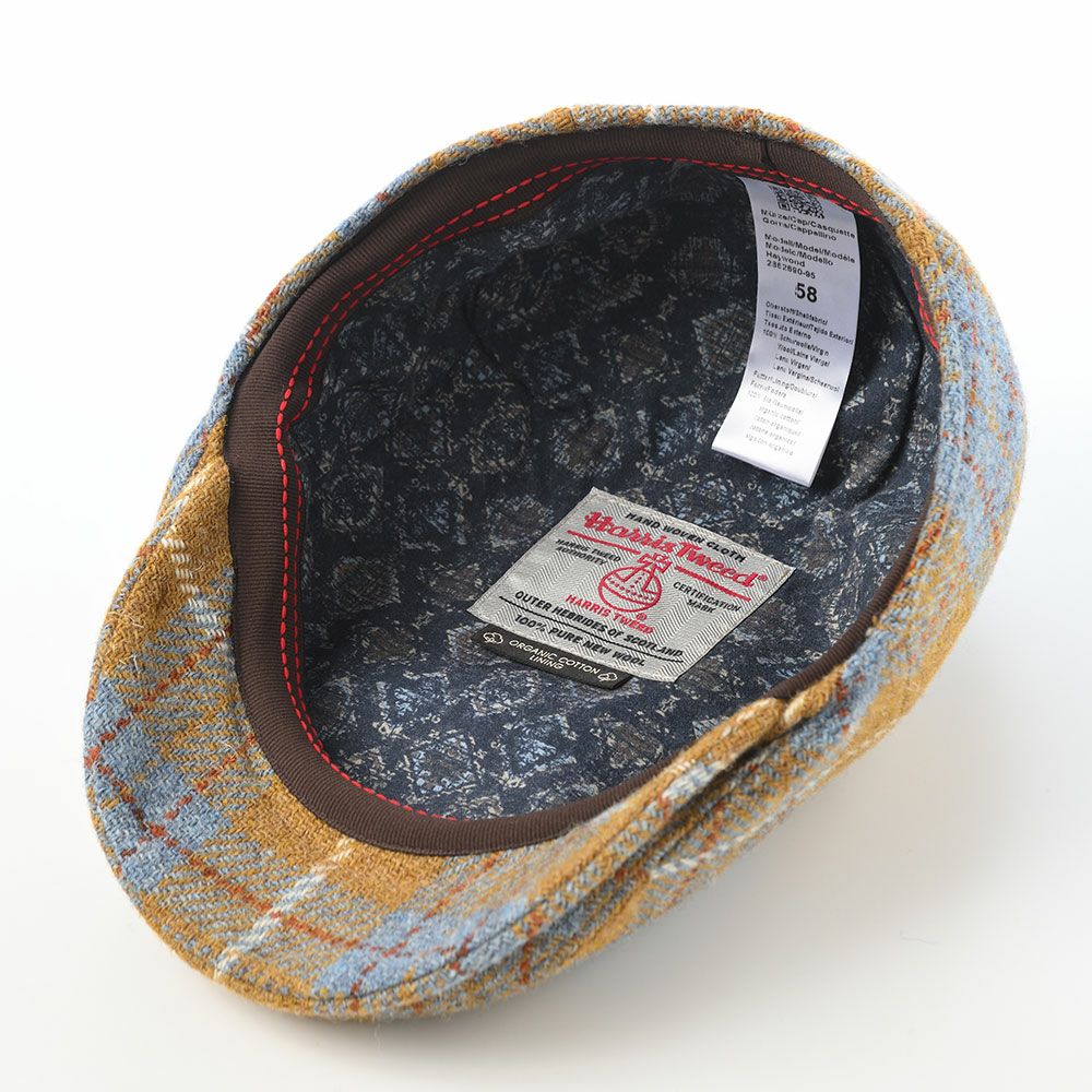 ゴットマンのハンチング Haywood Harris Tweed（ヘイウッド ハリスツイード） G2862690 イエロー