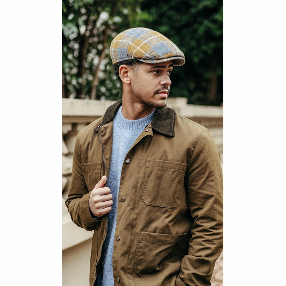 ゴットマンのハンチング Haywood Harris Tweed（ヘイウッド ハリスツイード） G2862690 イエロー