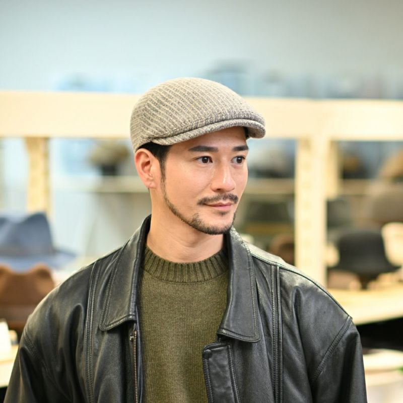 ゴットマンのハンチング Haywood Stripe（ヘイウッド ストライプ） G2862713 グレーベージュ