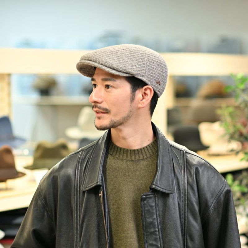 ゴットマンのハンチング Haywood Stripe（ヘイウッド ストライプ） G2862713 グレーベージュ