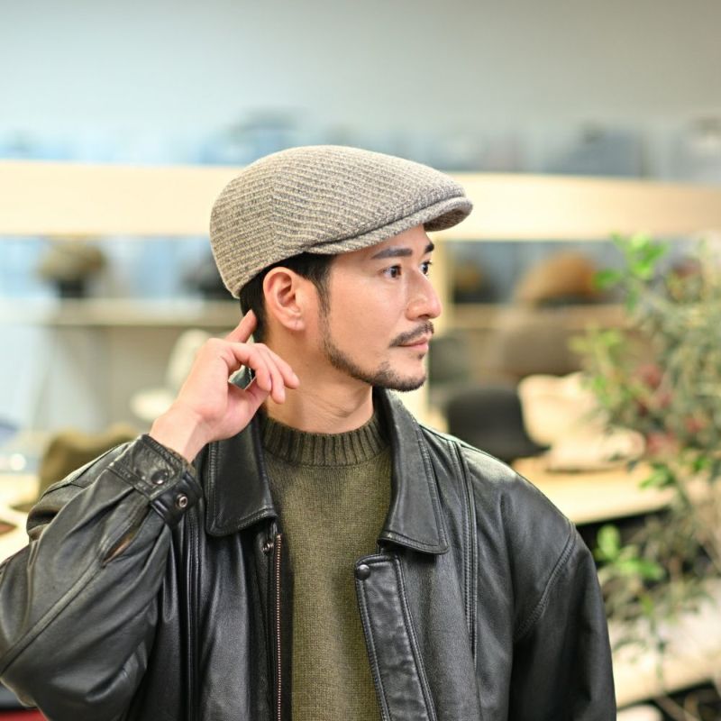 ゴットマンのハンチング Haywood Stripe（ヘイウッド ストライプ） G2862713 グレーベージュ