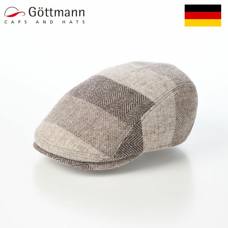 ゴットマンのハンチング Richmond Streifen（リッチモンド シュトライフェン） G2810708 ブラウンベージュ