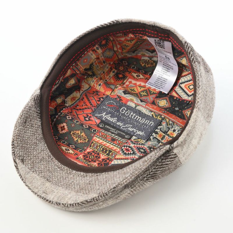 ゴットマンのハンチング Richmond Streifen（リッチモンド シュトライフェン） G2810708 ブラウンベージュ