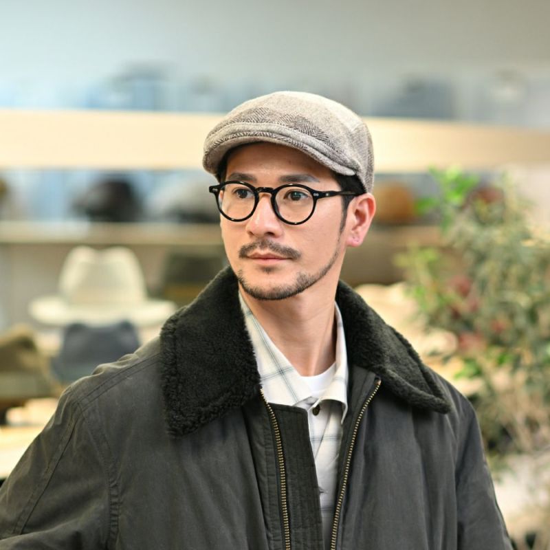 ゴットマンのハンチング Richmond Streifen（リッチモンド シュトライフェン） G2810708 ブラウンベージュ