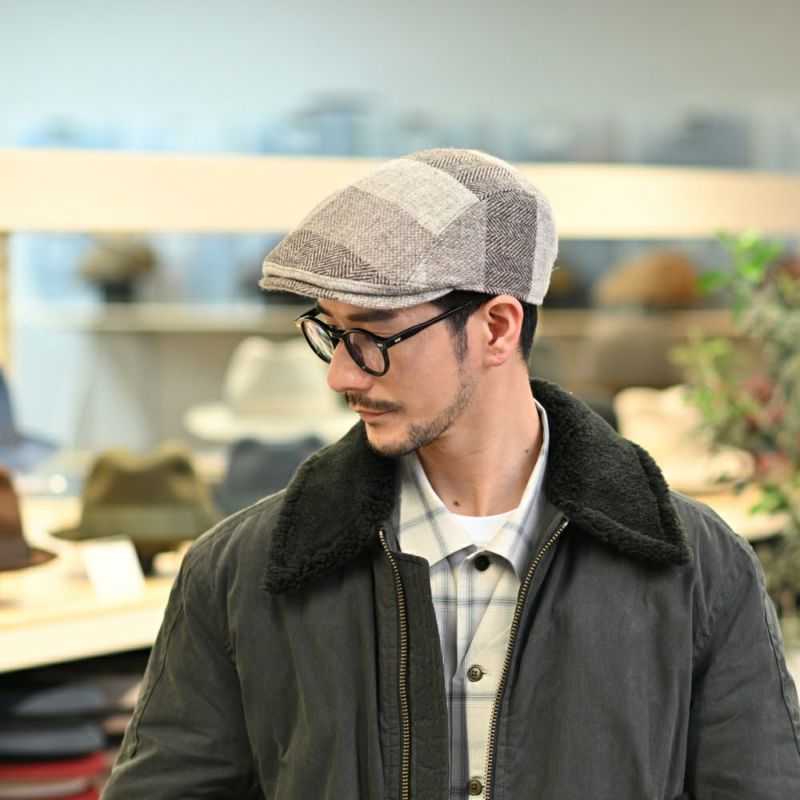 ゴットマンのハンチング Richmond Streifen（リッチモンド シュトライフェン） G2810708 ブラウンベージュ