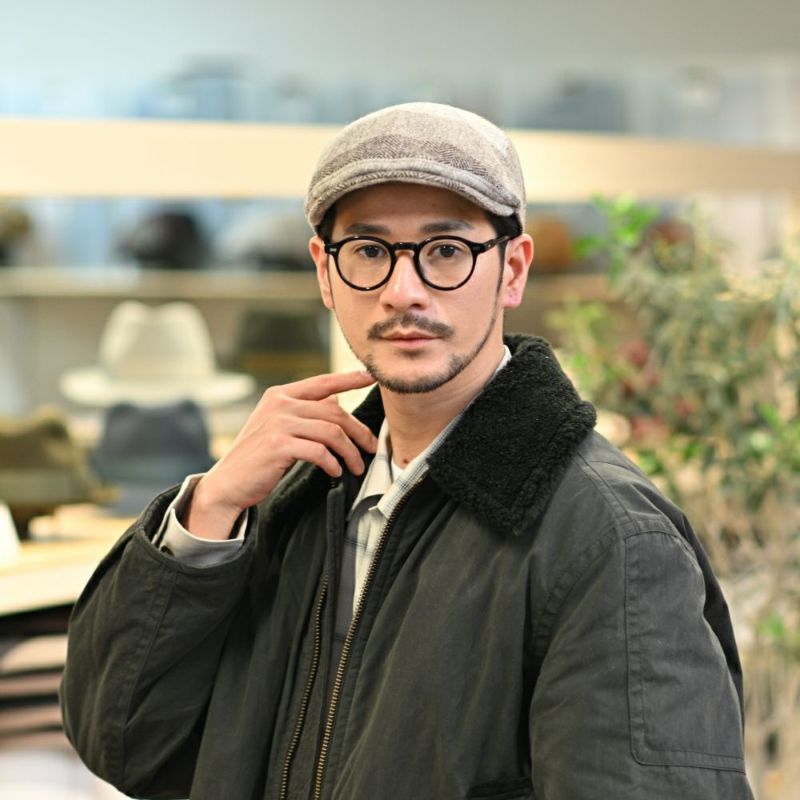 ゴットマンのハンチング Richmond Streifen（リッチモンド シュトライフェン） G2810708 ブラウンベージュ