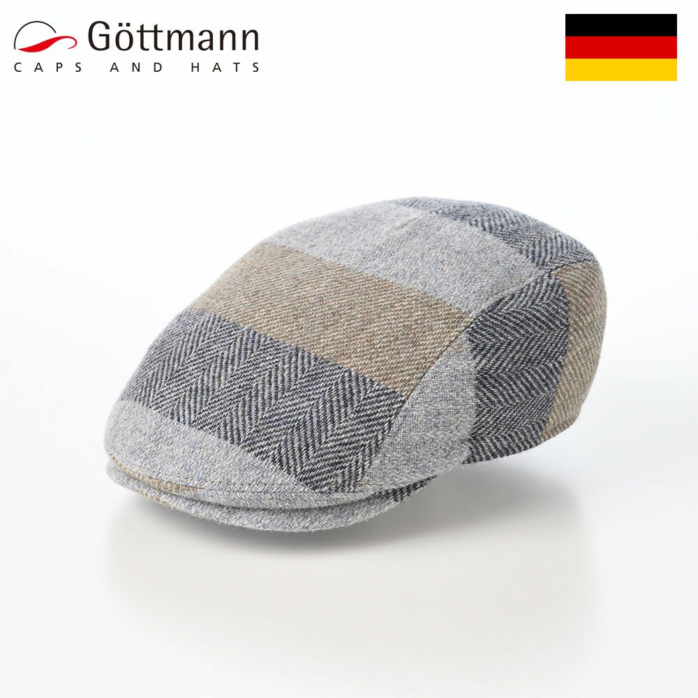 ゴットマンのハンチング Richmond Streifen（リッチモンド シュトライフェン） G2810708 グリーンブルー
