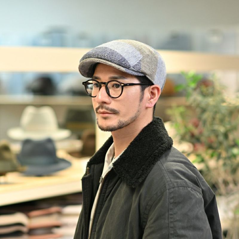 ゴットマンのハンチング Richmond Streifen（リッチモンド シュトライフェン） G2810708 グリーンブルー