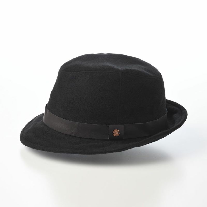 モーノのハット Brushed cotton soft hat（ブラッシュドコットン ソフトハット） ブラック