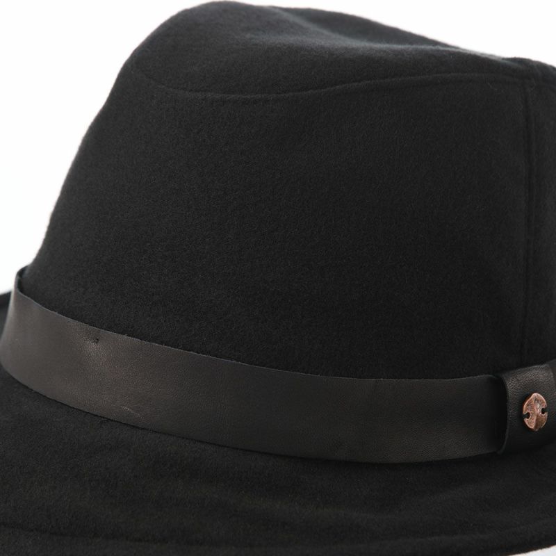 モーノのハット Brushed cotton soft hat（ブラッシュドコットン ソフトハット） ブラック