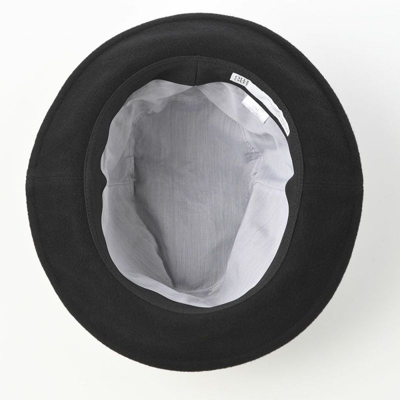 モーノのハット Brushed cotton soft hat（ブラッシュドコットン ソフトハット） ブラック