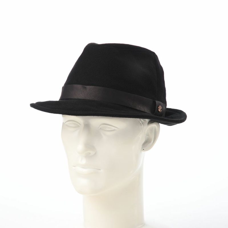 モーノのハット Brushed cotton soft hat（ブラッシュドコットン ソフトハット） ブラック