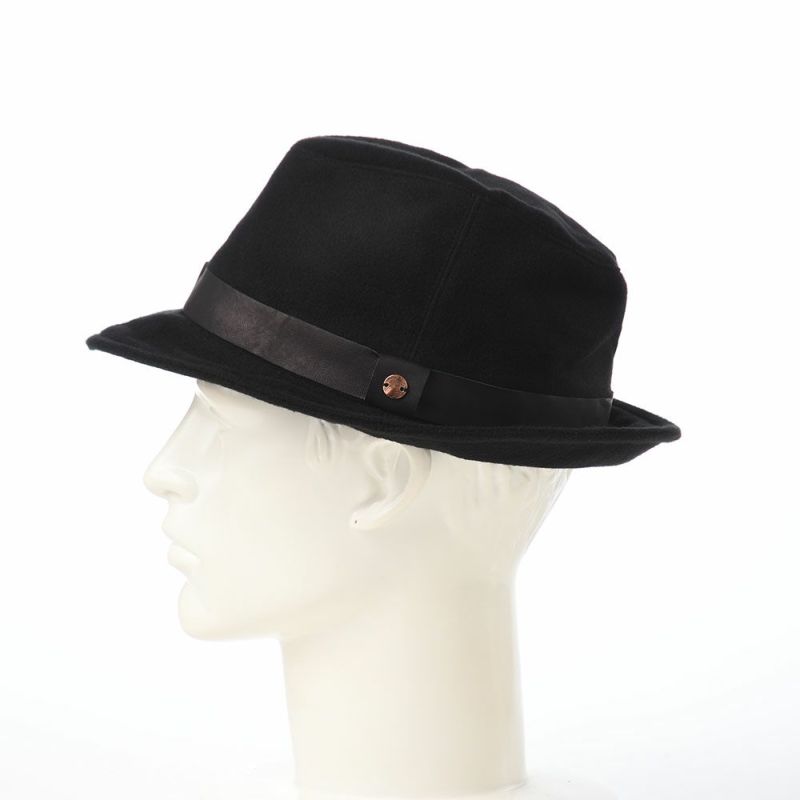 モーノのハット Brushed cotton soft hat（ブラッシュドコットン ソフトハット） ブラック