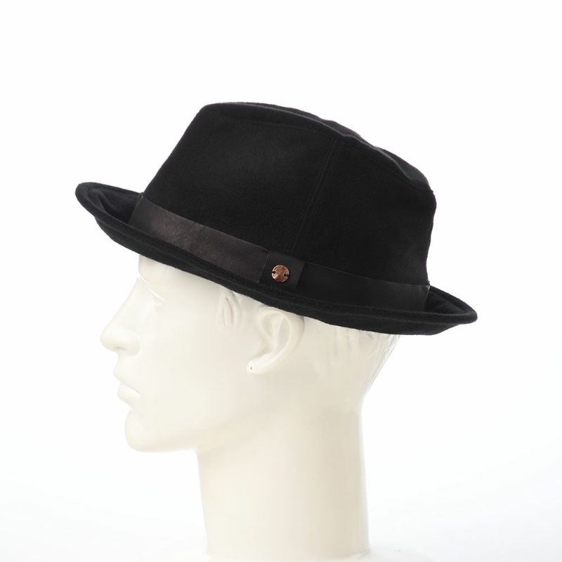 モーノのハット Brushed cotton soft hat（ブラッシュドコットン ソフトハット） ブラック