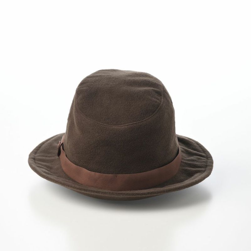 モーノのハット Brushed cotton soft hat（ブラッシュドコットン ソフトハット） ブラウン