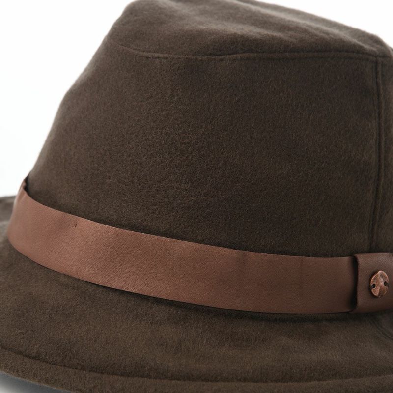モーノのハット Brushed cotton soft hat（ブラッシュドコットン ソフトハット） ブラウン