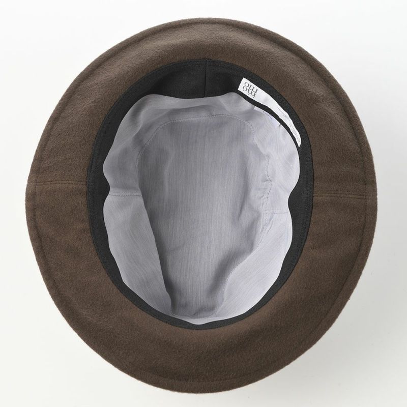 モーノのハット Brushed cotton soft hat（ブラッシュドコットン ソフトハット） ブラウン