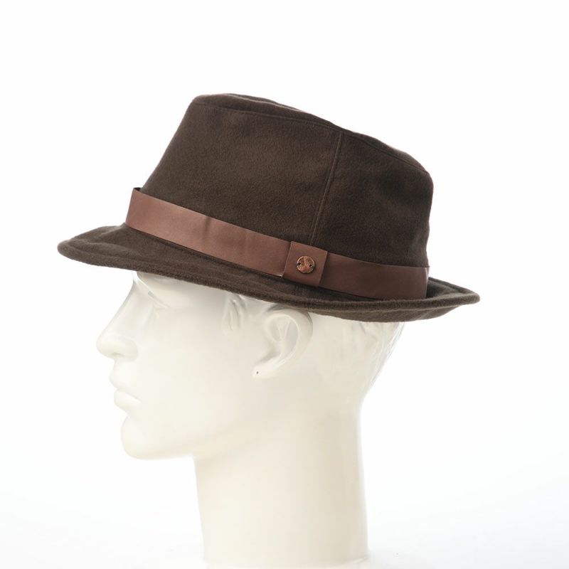 モーノのハット Brushed cotton soft hat（ブラッシュドコットン ソフトハット） ブラウン