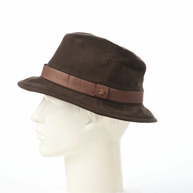 モーノのハット Brushed cotton soft hat（ブラッシュドコットン ソフトハット） ブラウン