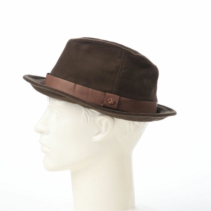 モーノのハット Brushed cotton soft hat（ブラッシュドコットン ソフトハット） ブラウン